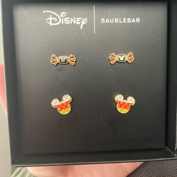 BaubleBar Mickey Mouse Earrings Set Halloween - Picture 2 of 4